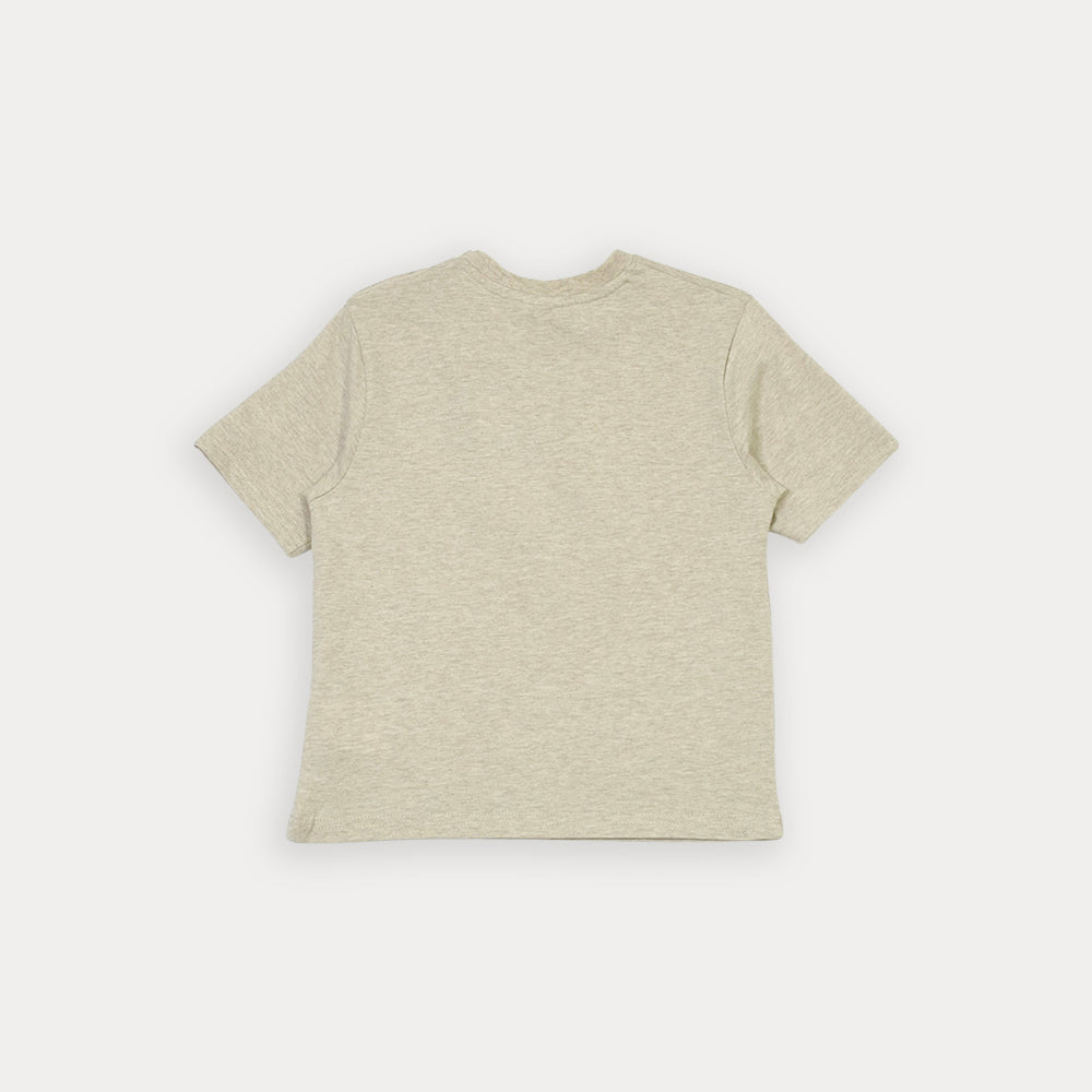 Camiseta M/C Beige