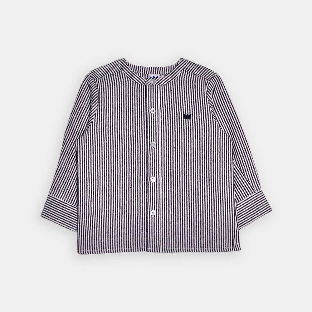 Camisa M/L Azul