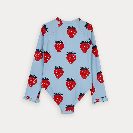 Traje de Bano Celeste