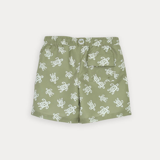 Traje de Bano Verde Oscuro