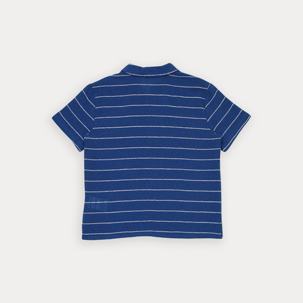 Camisa M/C Azul