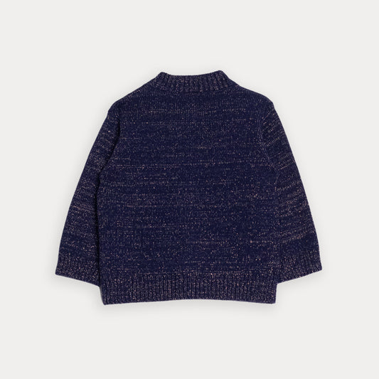 Sweater Cardigan Azul