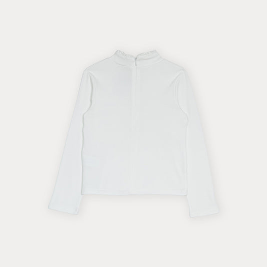 Camiseta Cuello Tortuga Beige