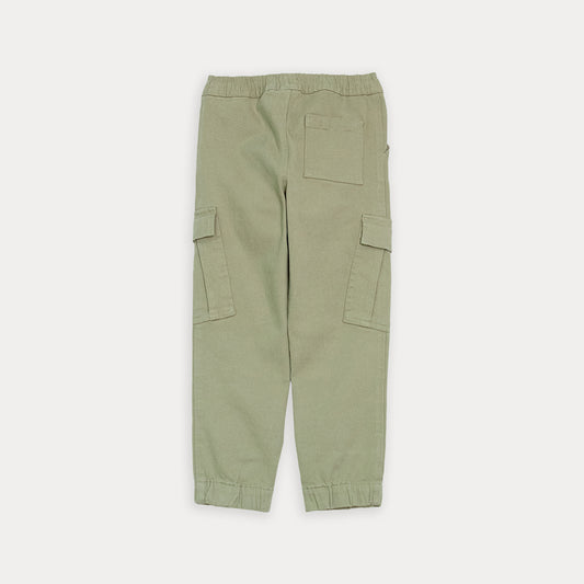Pantalon Cargo Verde