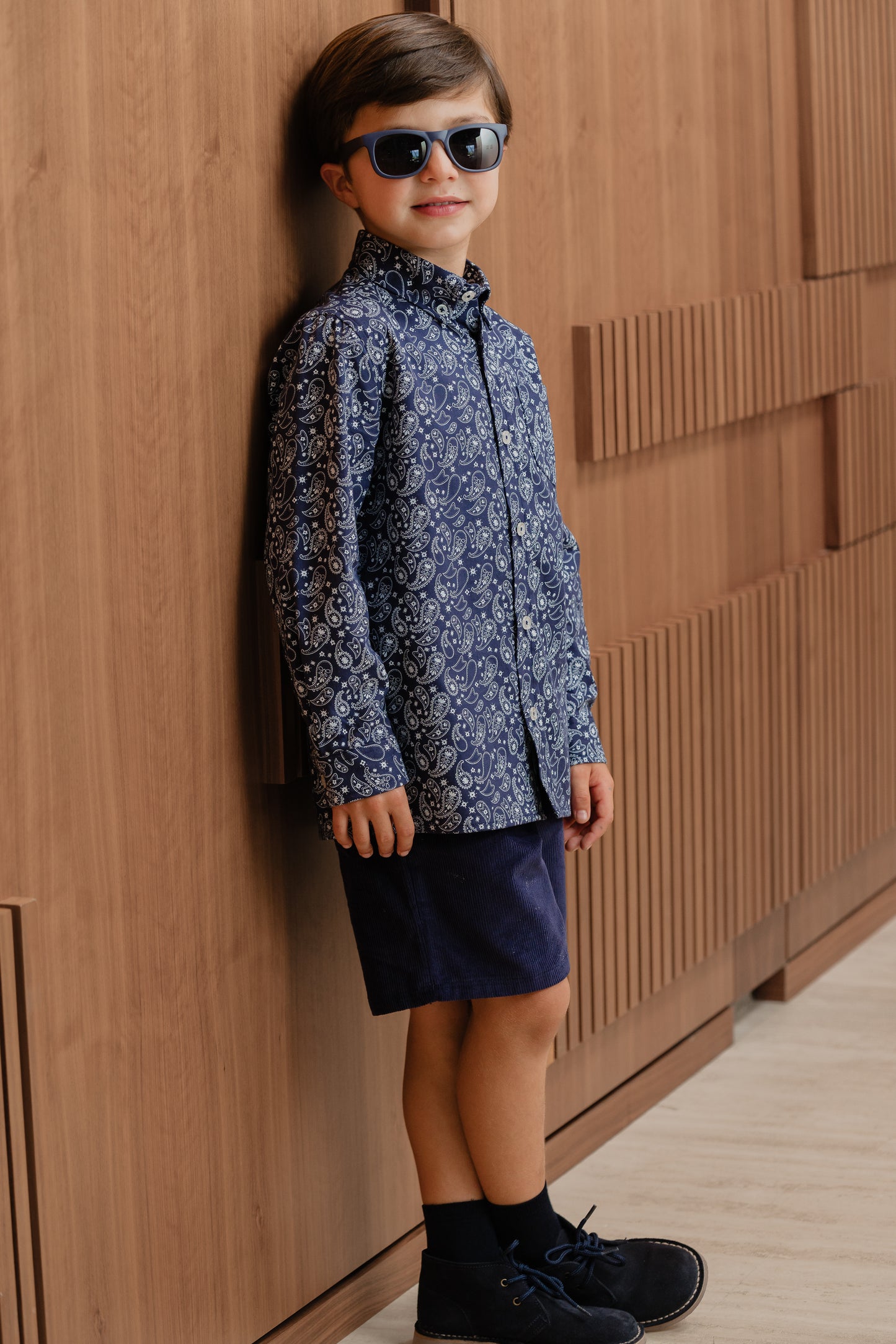 Short Azul