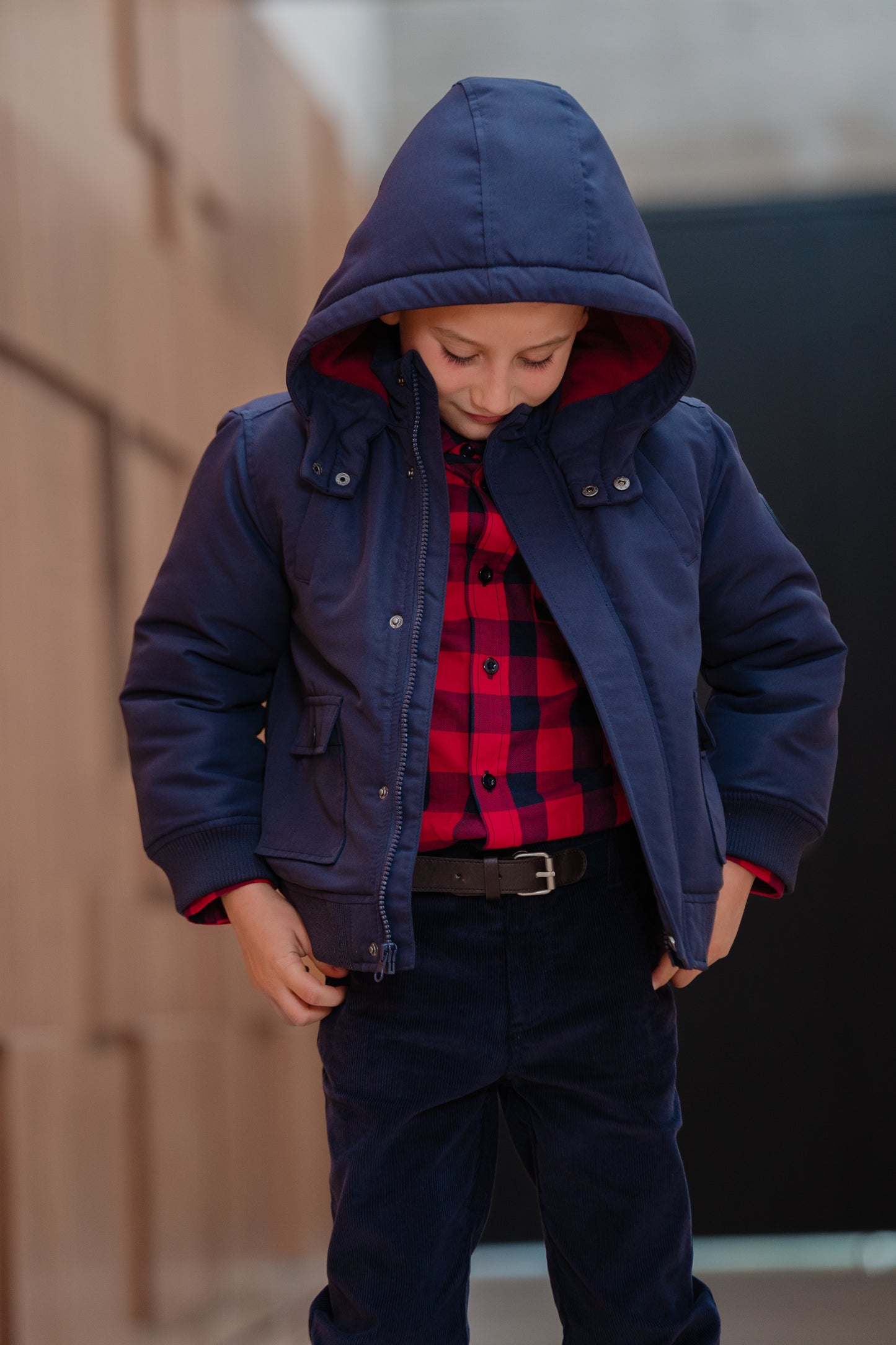 Camisa M/L Rojo Navidad