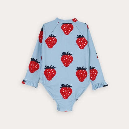 Traje de Bano Celeste
