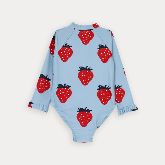 Traje de Bano Celeste