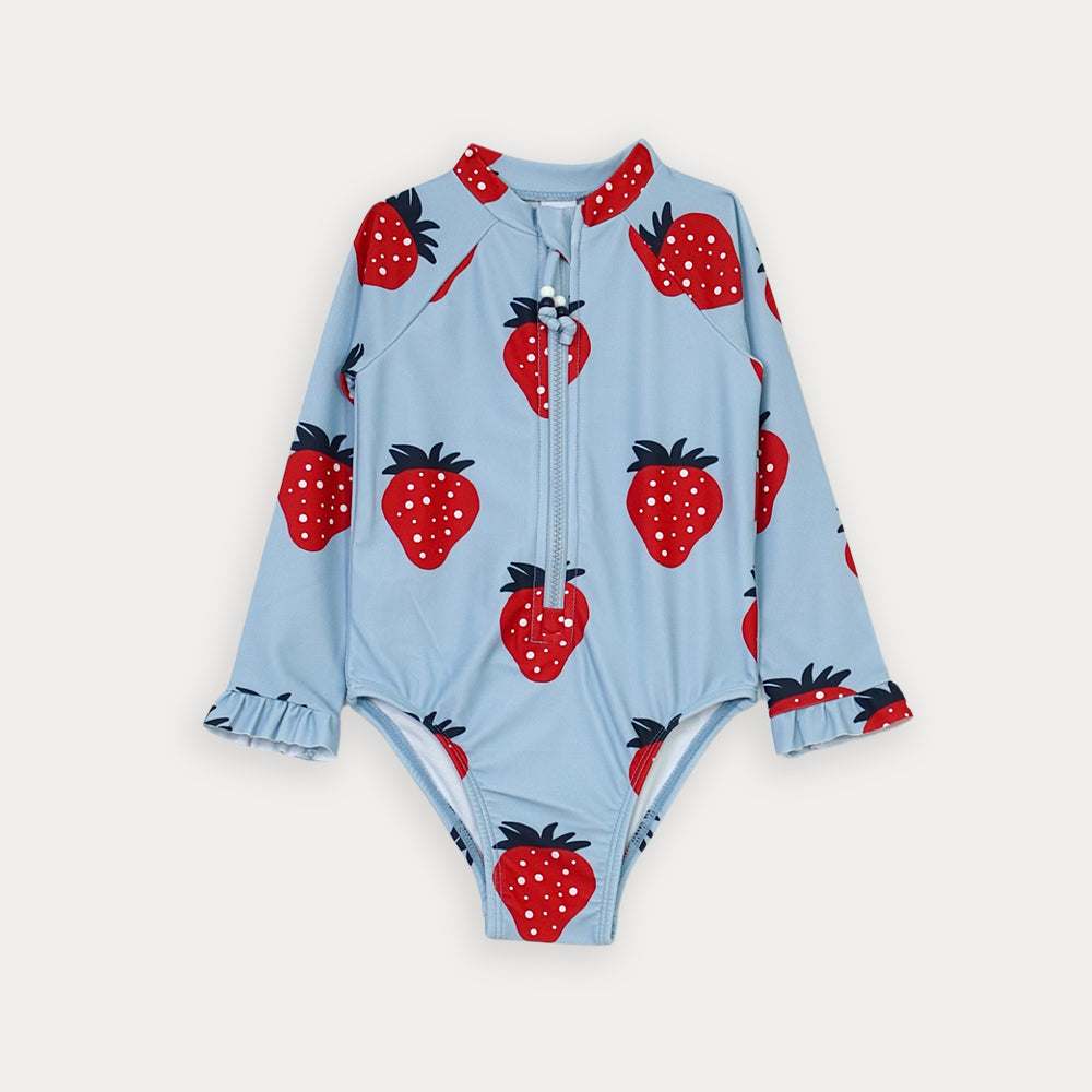 Traje de Bano Celeste
