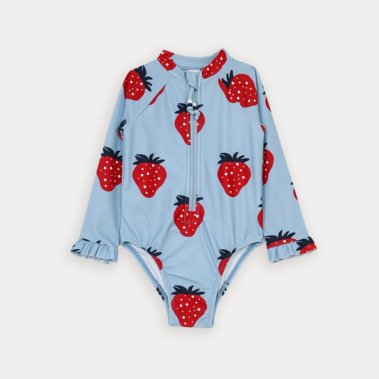 Traje de Bano Celeste