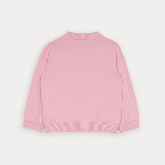 Sweater Cardigan Rosado