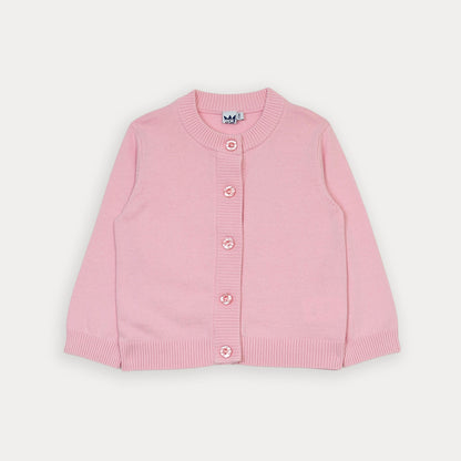 Sweater Cardigan Rosado