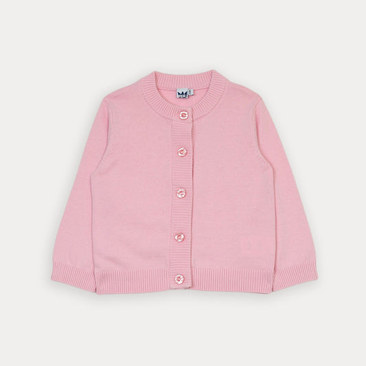 Sweater Cardigan Rosado