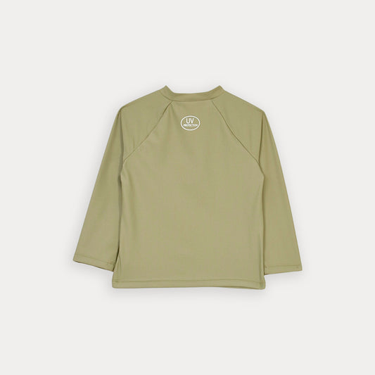 Camiseta de Agua Verde Oscuro