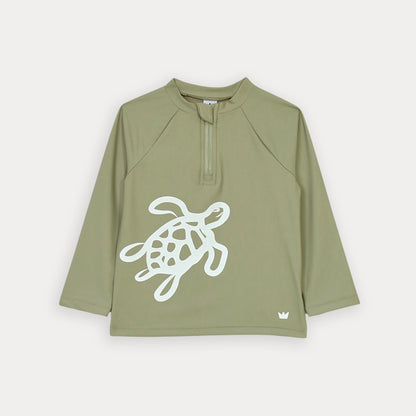Camiseta de Agua Verde Oscuro