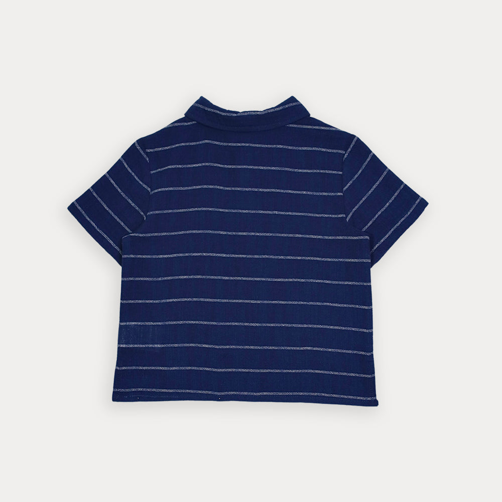 Camisa M/C Azul