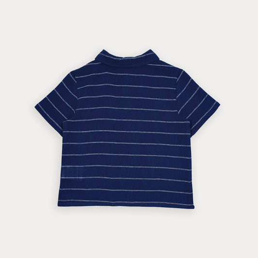 Camisa M/C Azul