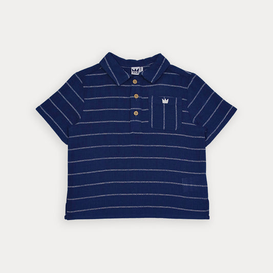 Camisa M/C Azul