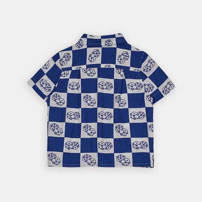 Camisa M/C Azul