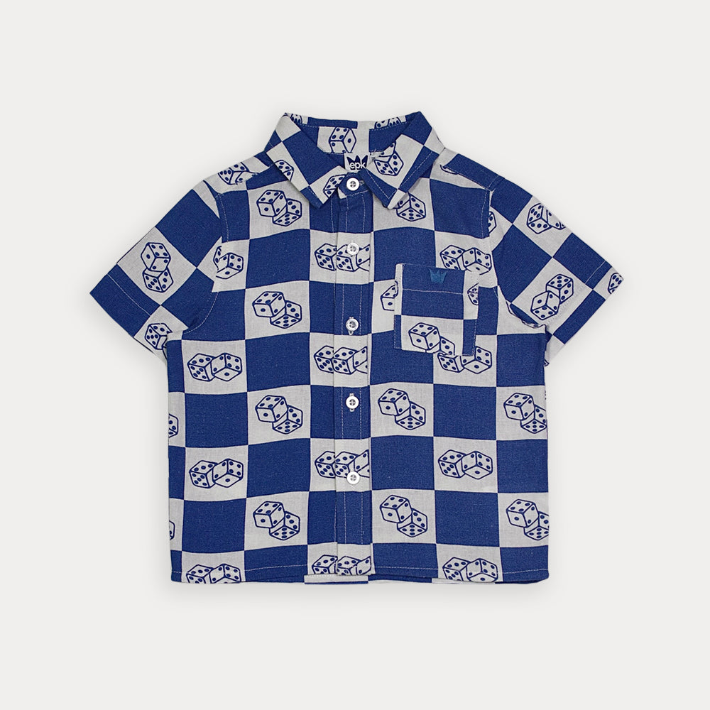 Camisa M/C Azul