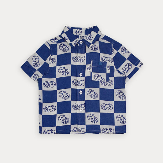Camisa M/C Azul