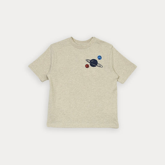 Camiseta M/C Beige