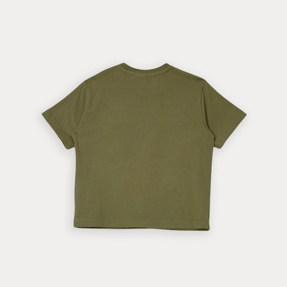 Camiseta M/C Verde Oscuro