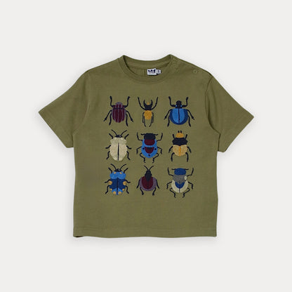Camiseta M/C Verde Oscuro