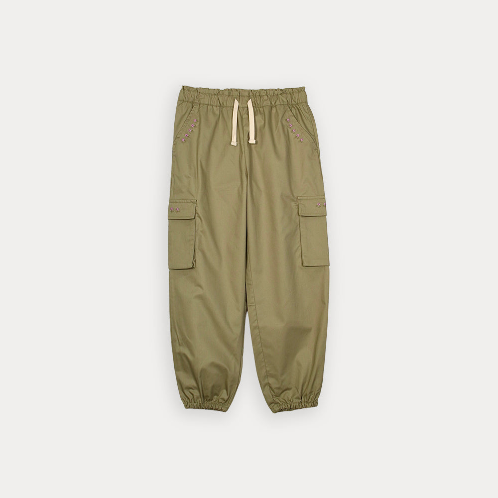 Pantalon Cargo Verde