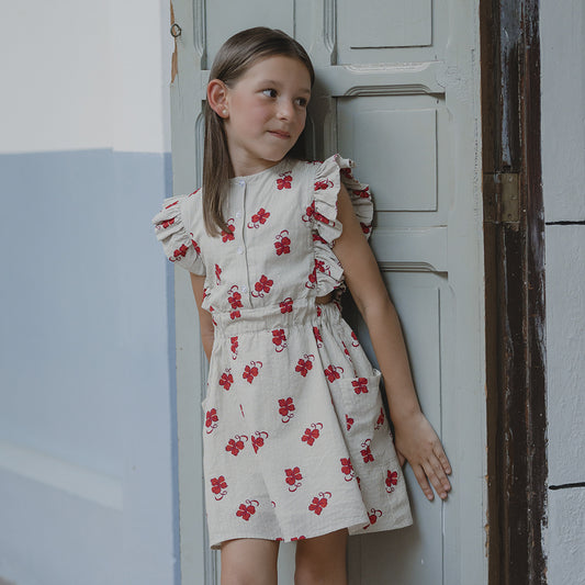 Vestido Crema