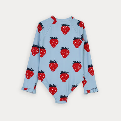 Traje de Bano Celeste