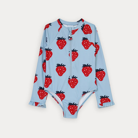 Traje de Bano Celeste