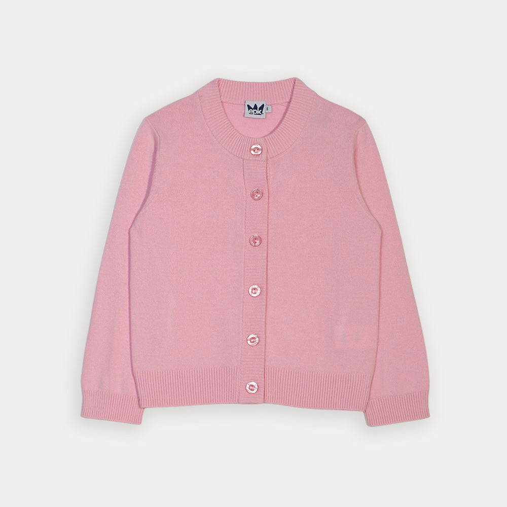 Sweater Cardigan Rosado