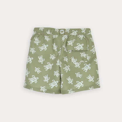 Traje de Bano Verde Oscuro