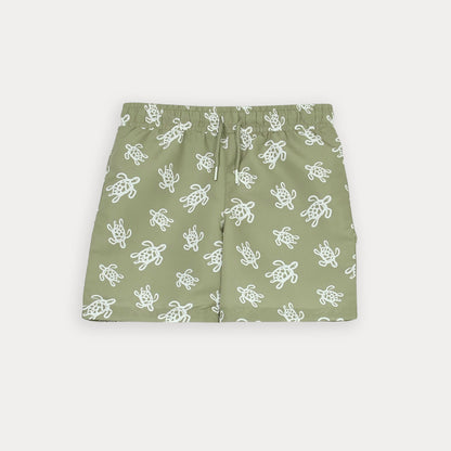 Traje de Bano Verde Oscuro