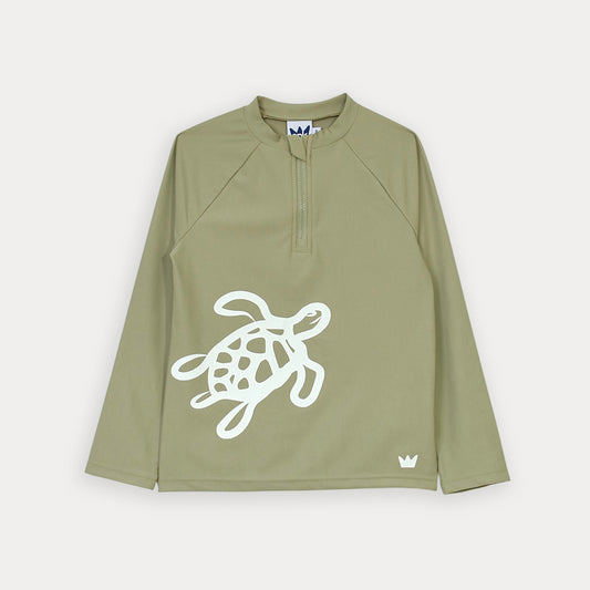 Camiseta de Agua Verde Oscuro