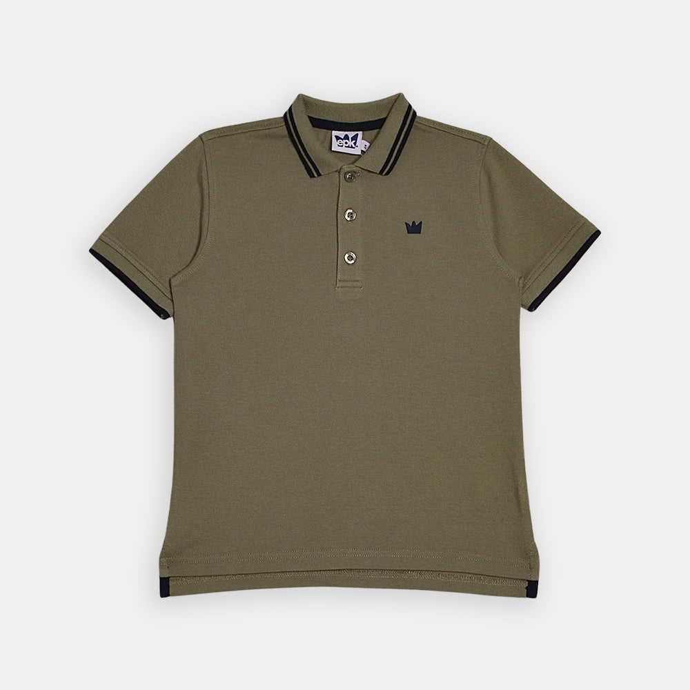 Polo M/C Verde Oscuro