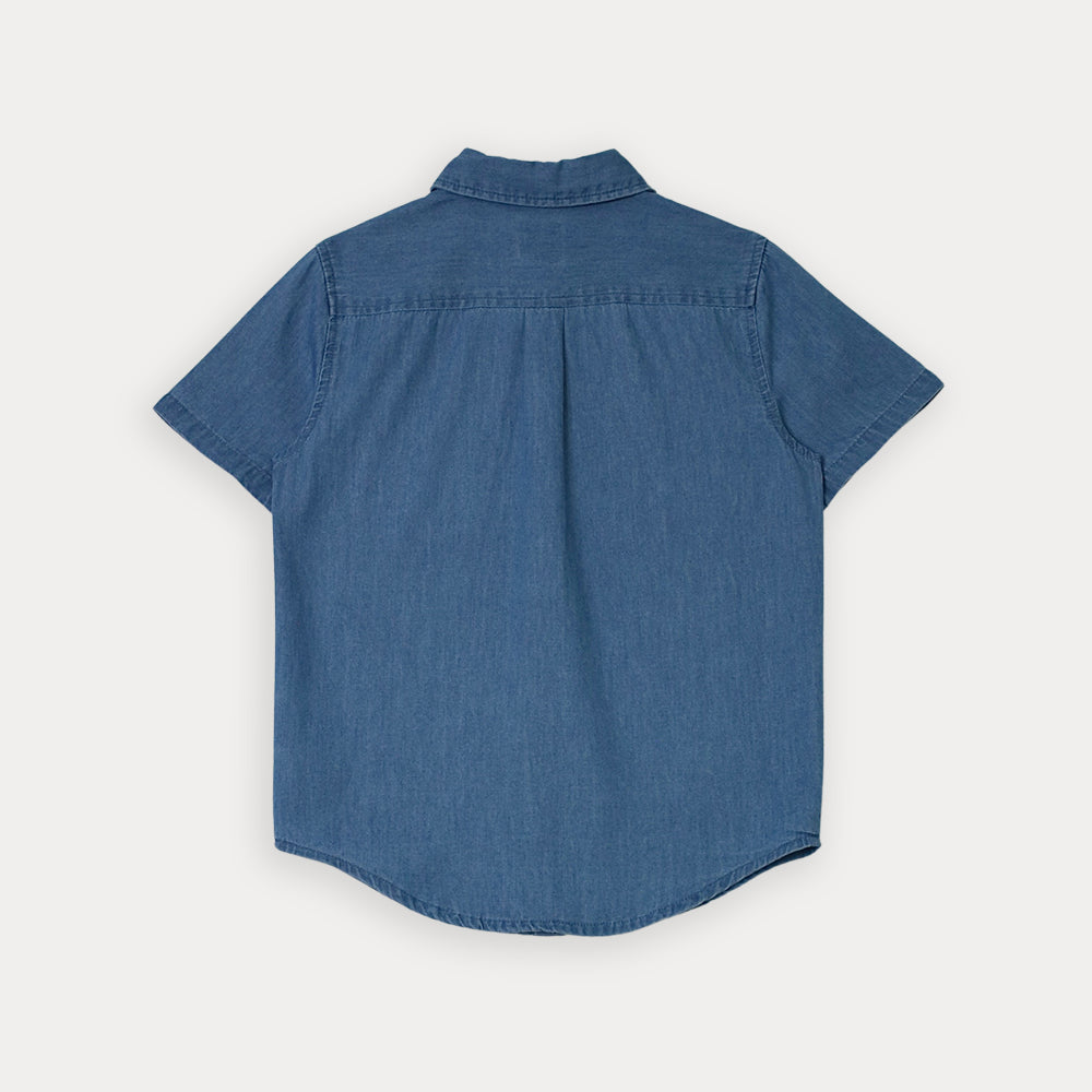Camisa M/C Azul