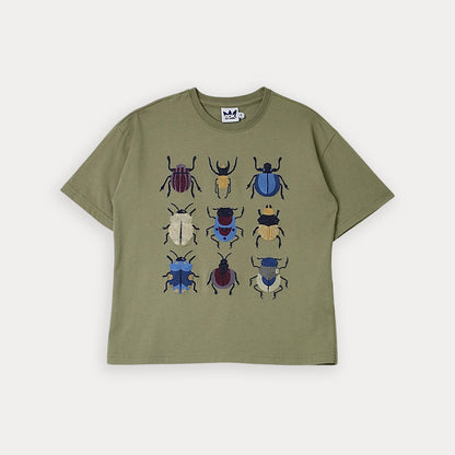 Camiseta M/C Verde Oscuro