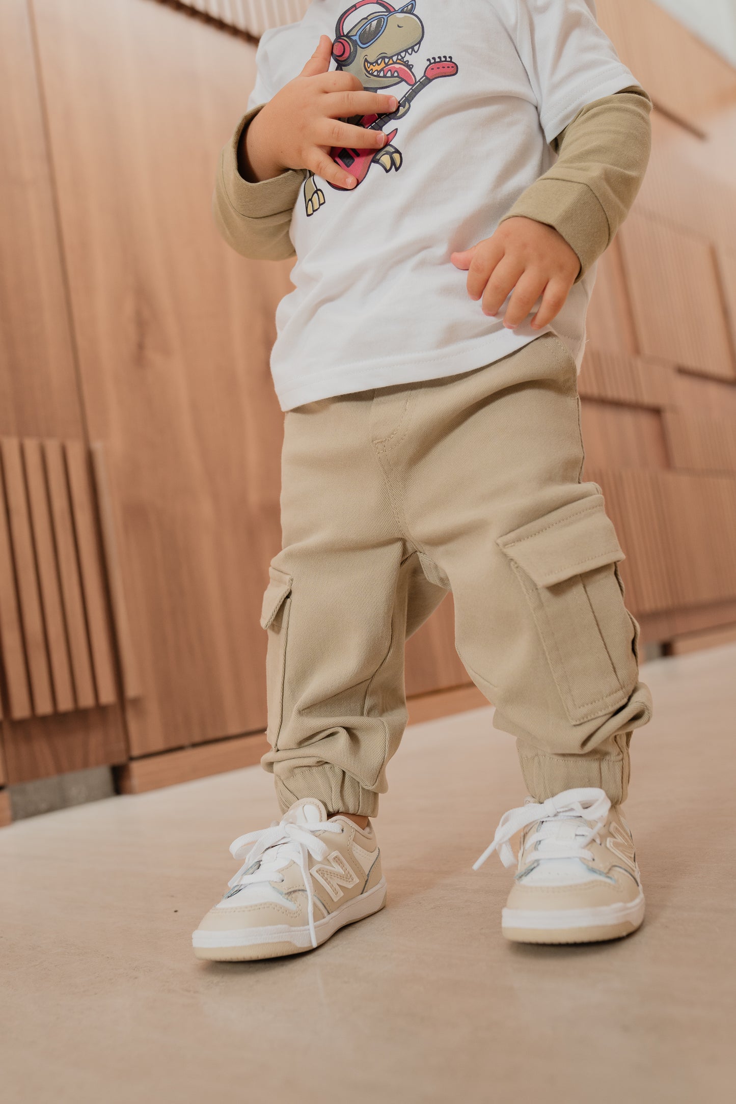 Pantalon Cargo Verde