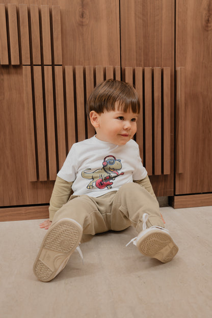 Pantalon Cargo Verde