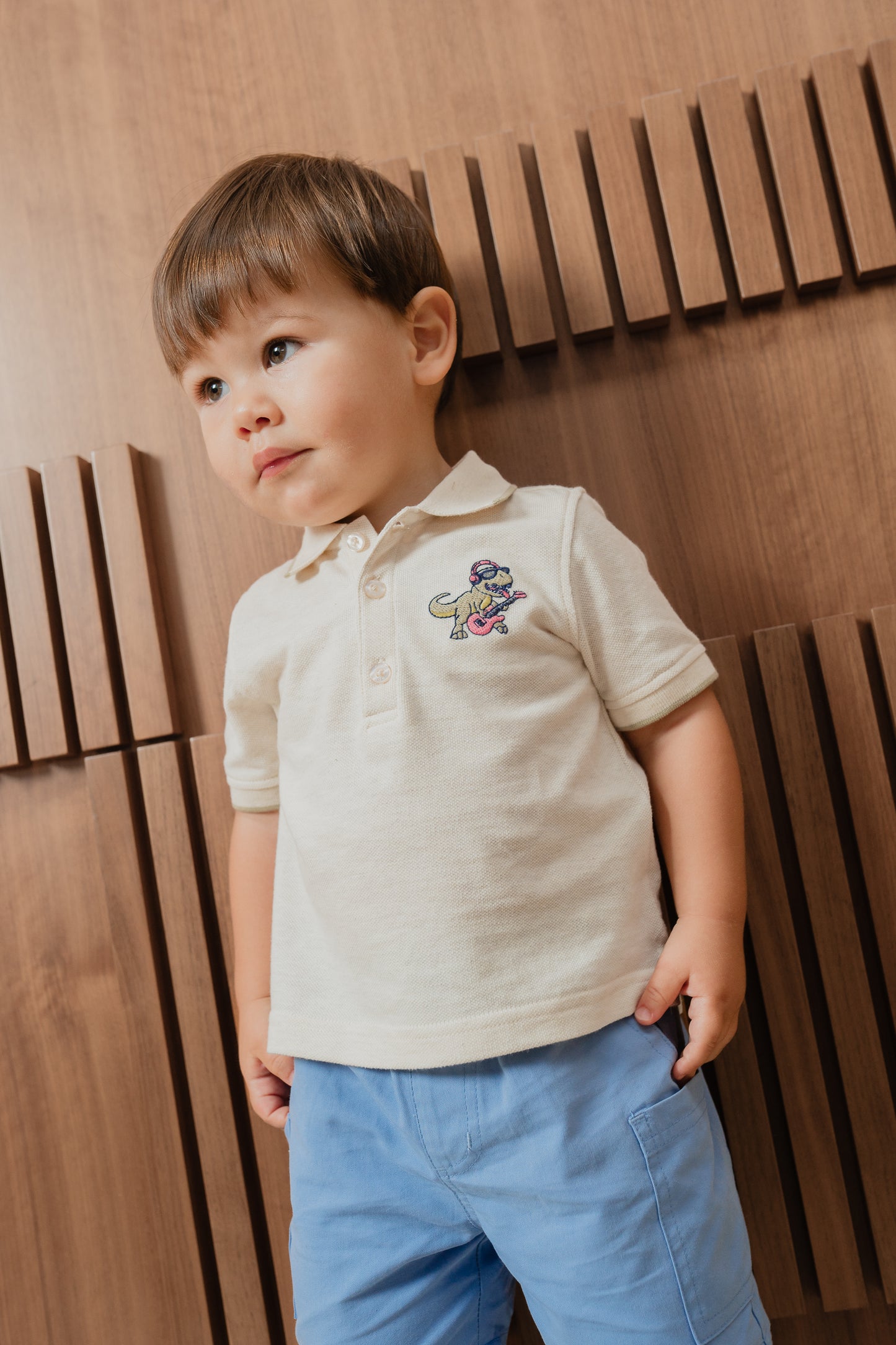 Polo M/C Beige