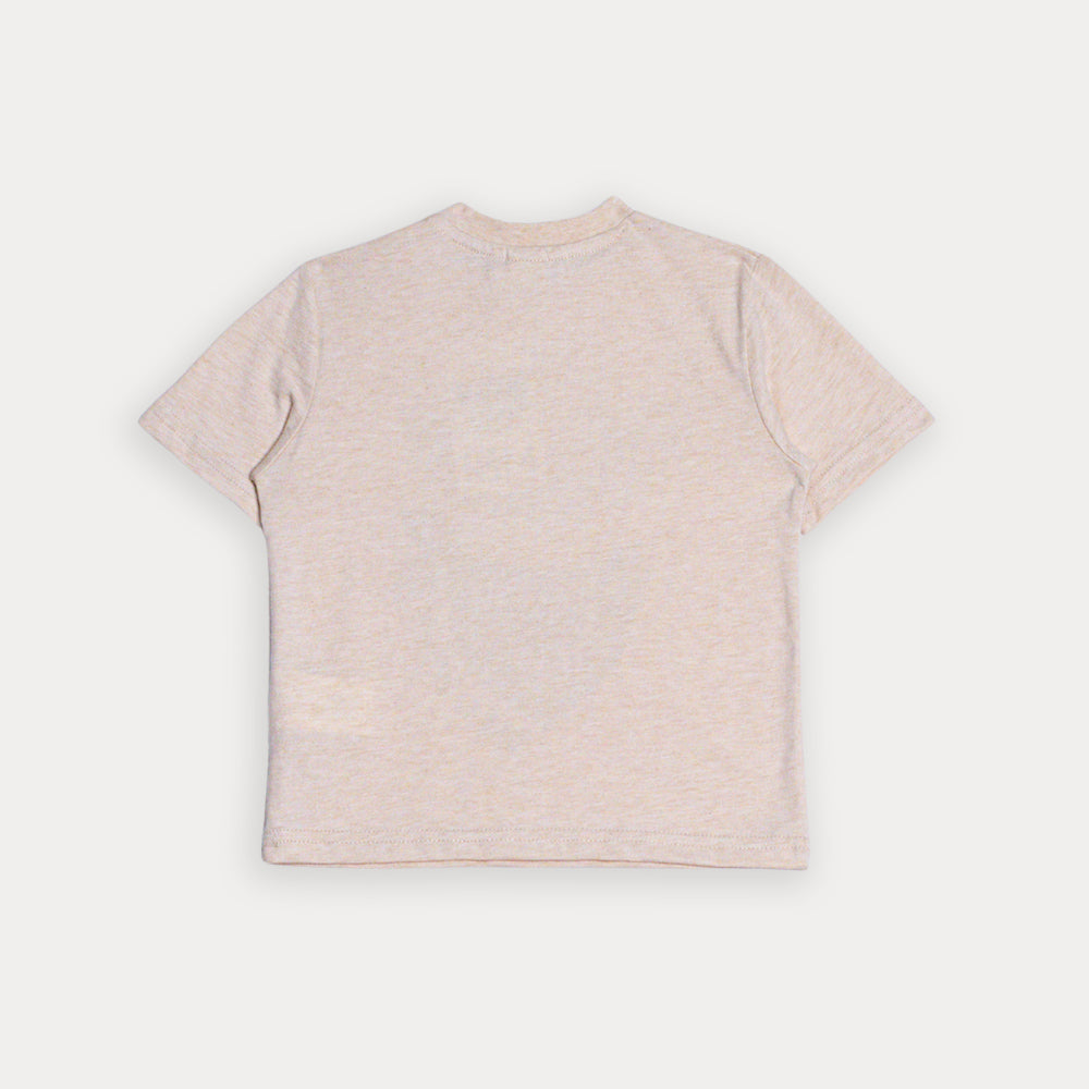 Camiseta M/C Beige