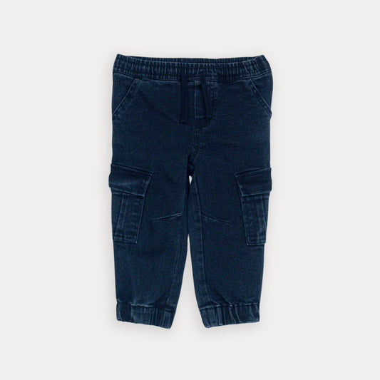 Pantalon Cargo Negro