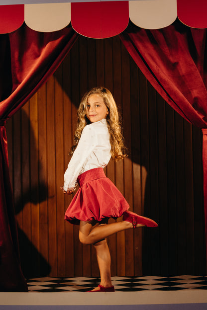 Falda Rojo