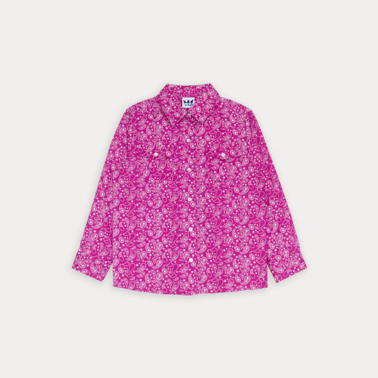 Blusa M/L Fucsia