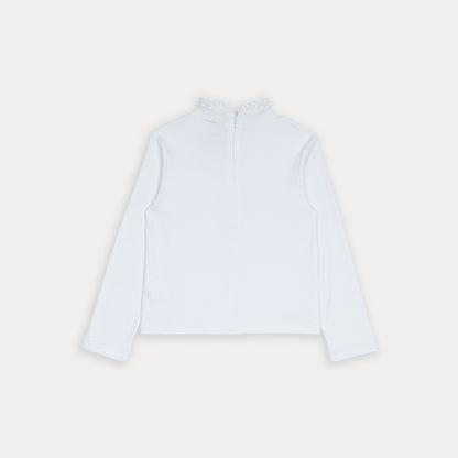 Camiseta Cuello Tortuga Blanco