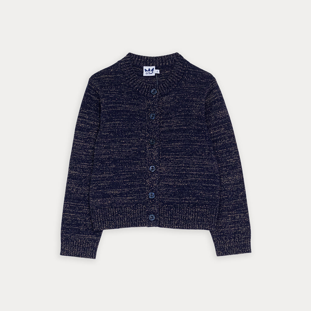 Sweater Cardigan Azul