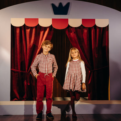 Camisa M/L Rojo Navidad