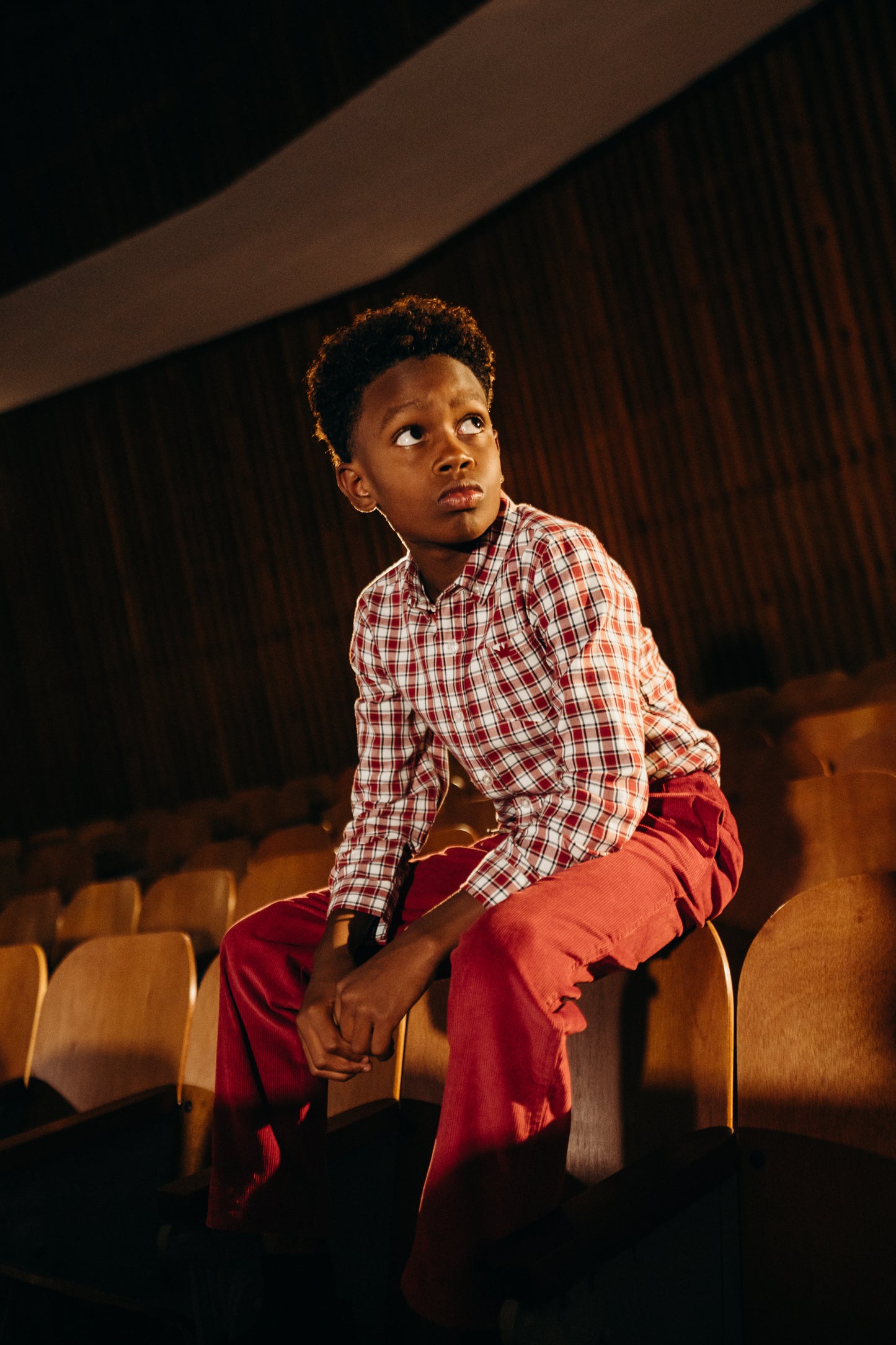 Camisa M/L Rojo Navidad